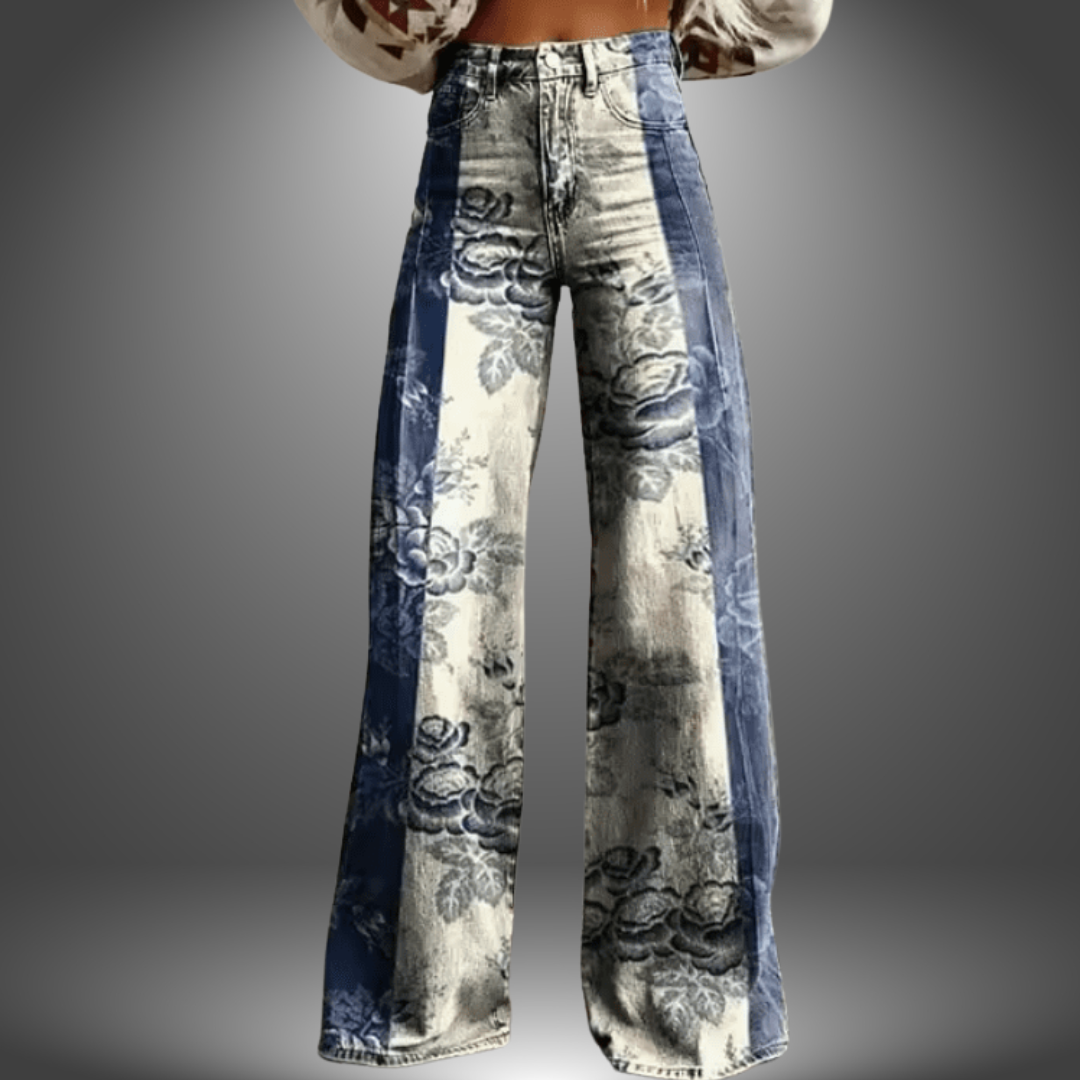 Olivia | Premium Soft Denim Trousers