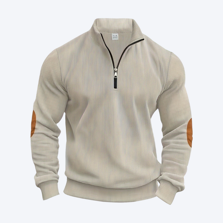 Breno™ - Elegant Half-Zip Sweater