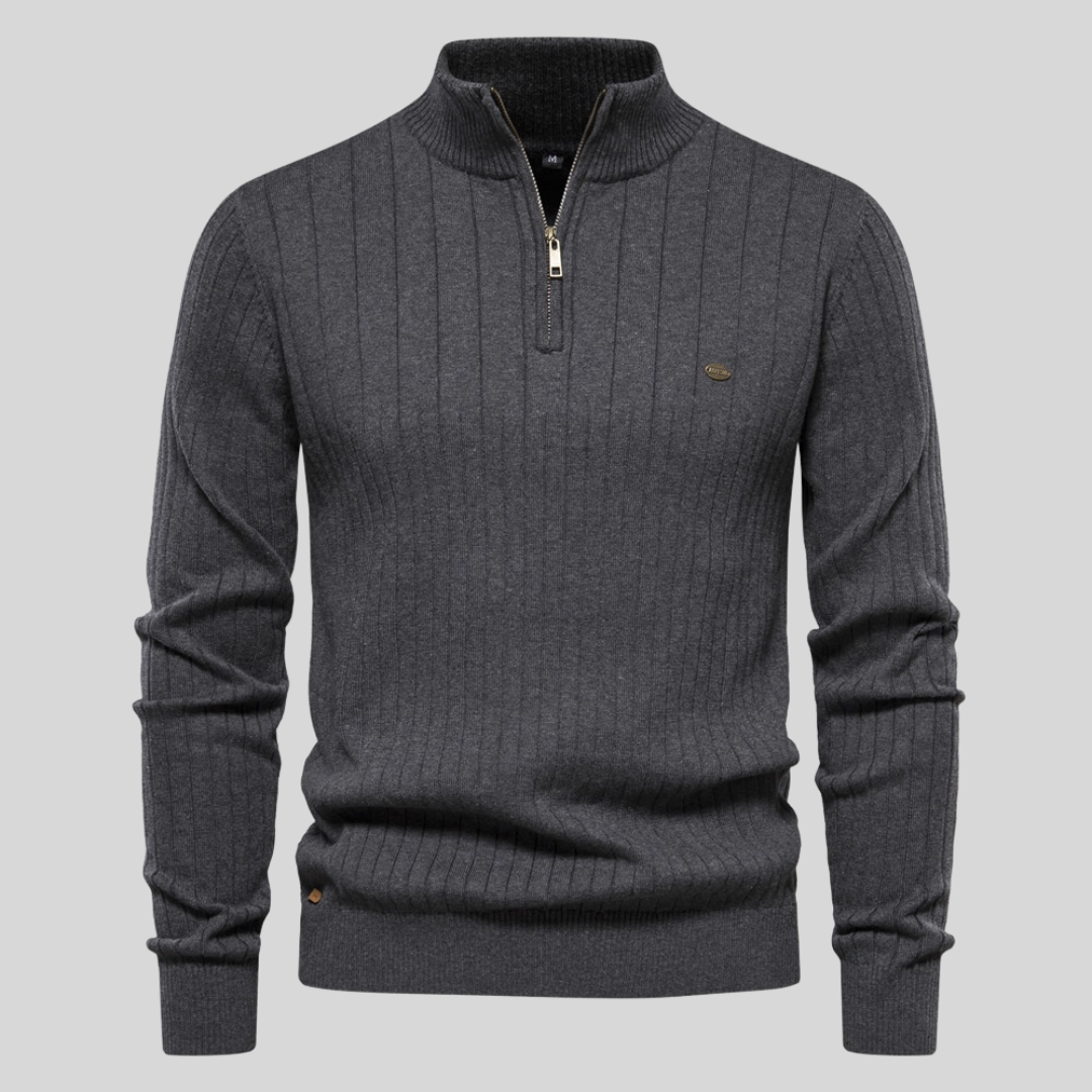 Fabrice | Trendy and Comfortable Zip-Up Sweater