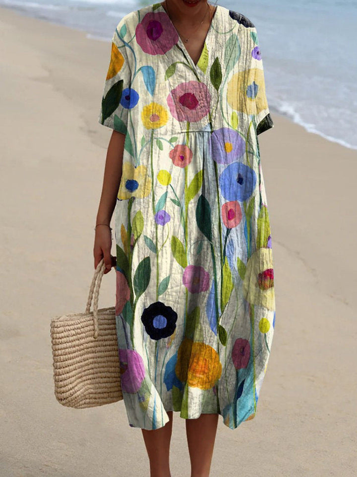 Nicka™ | Dress with Vibrant Floral Print