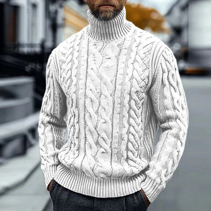 Adriano – Vintage Cable Knit Sweater