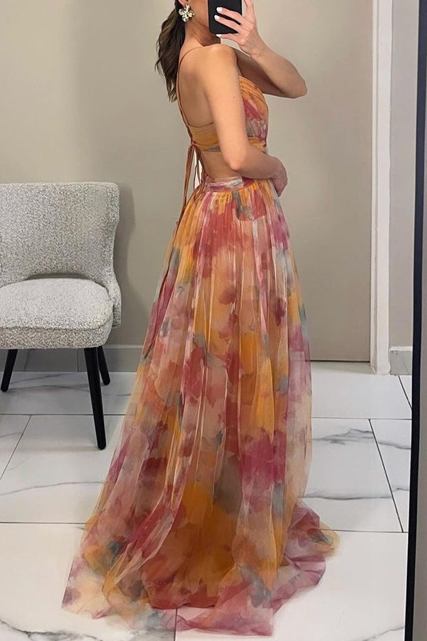 Gisele | Flattering Floral Maxi Dress