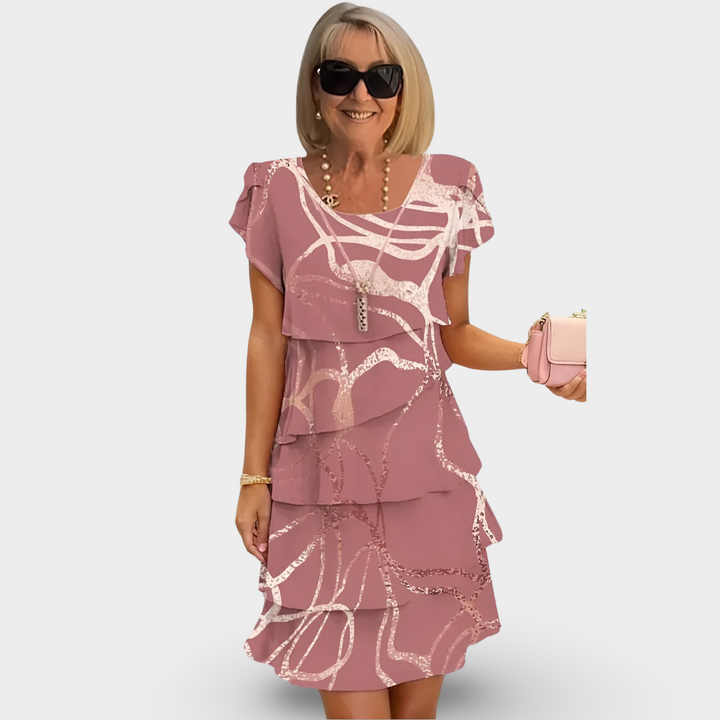 Tindra™ – Leopard Print Wrap Dress