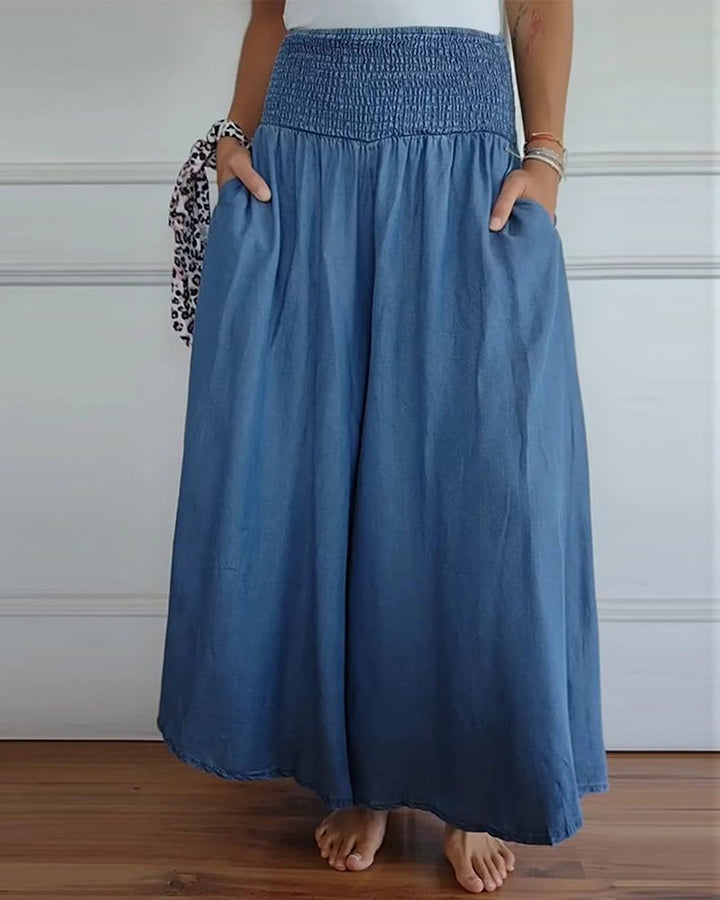 Allegra | Lightweight Summer Skirt with Elastic Waist