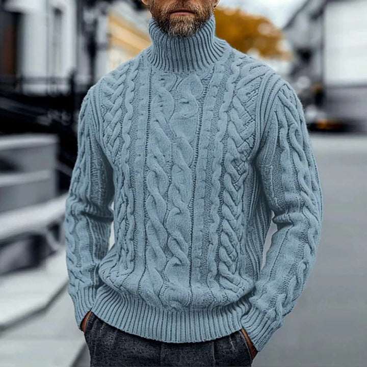 Adriano – Vintage Cable Knit Sweater