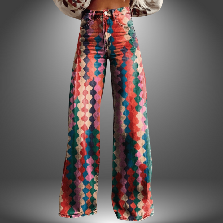 Olivia | Colorful Artisan Trousers