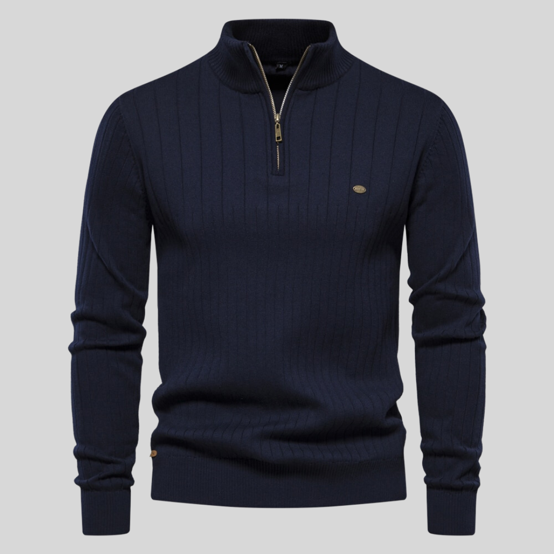 Fabrice | Trendy and Comfortable Zip-Up Sweater