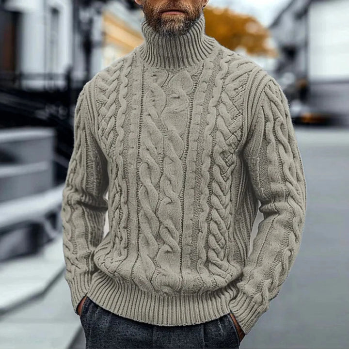 Adriano – Vintage Cable Knit Sweater