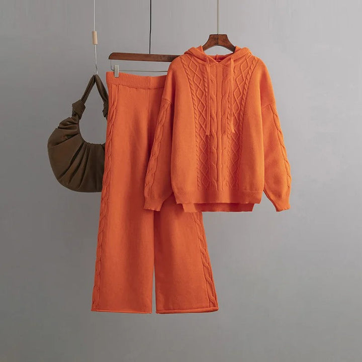 ROSALINDA – Super Comfortable Oversized Knitted Suit Set
