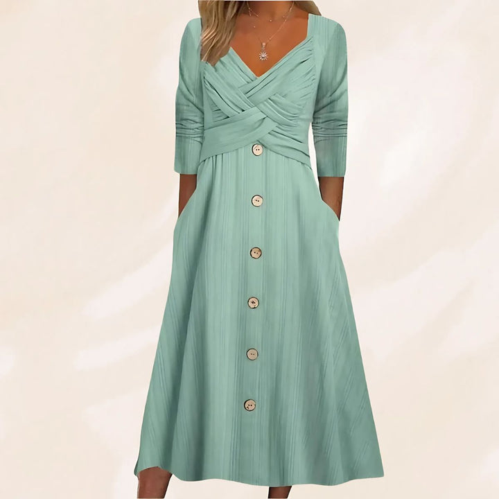 Elina™ | Elegant and Flattering Dress
