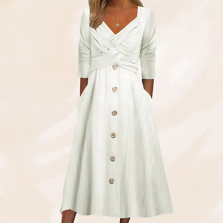 Elina™ | Elegant and Flattering Dress