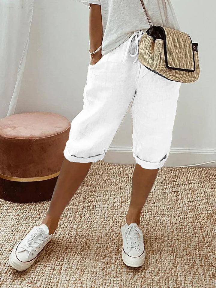 Kiwi Comfort | Linen and Cotton Shorts
