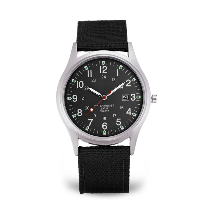 Casual WATCH WITH STRAP™ – Military-Inspired Watch for Everyday Use