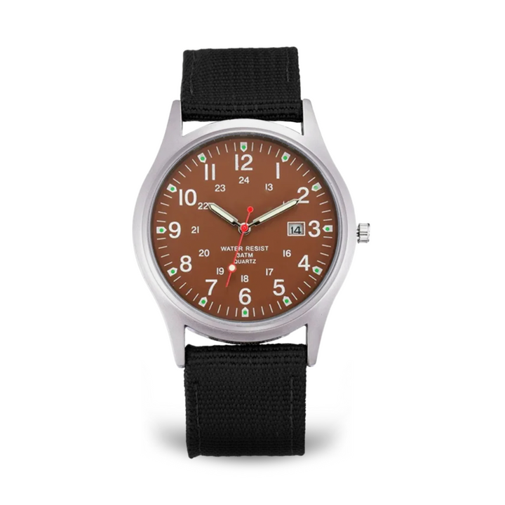 Casual WATCH WITH STRAP™ – Military-Inspired Watch for Everyday Use