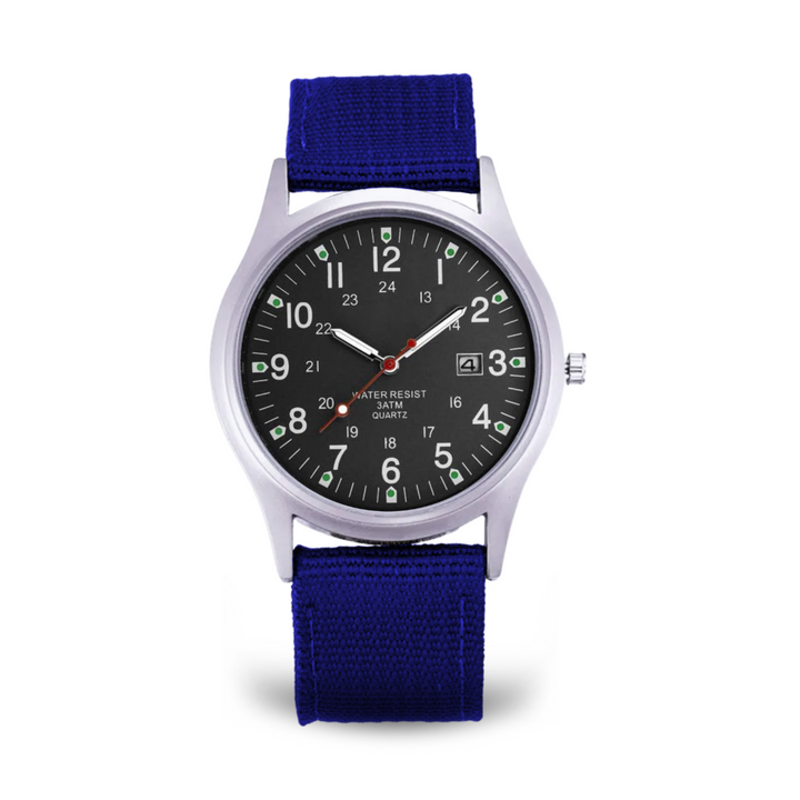 Casual WATCH WITH STRAP™ – Military-Inspired Watch for Everyday Use