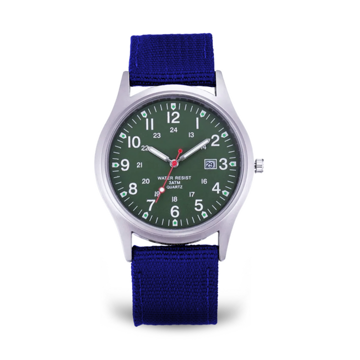 Casual WATCH WITH STRAP™ – Military-Inspired Watch for Everyday Use