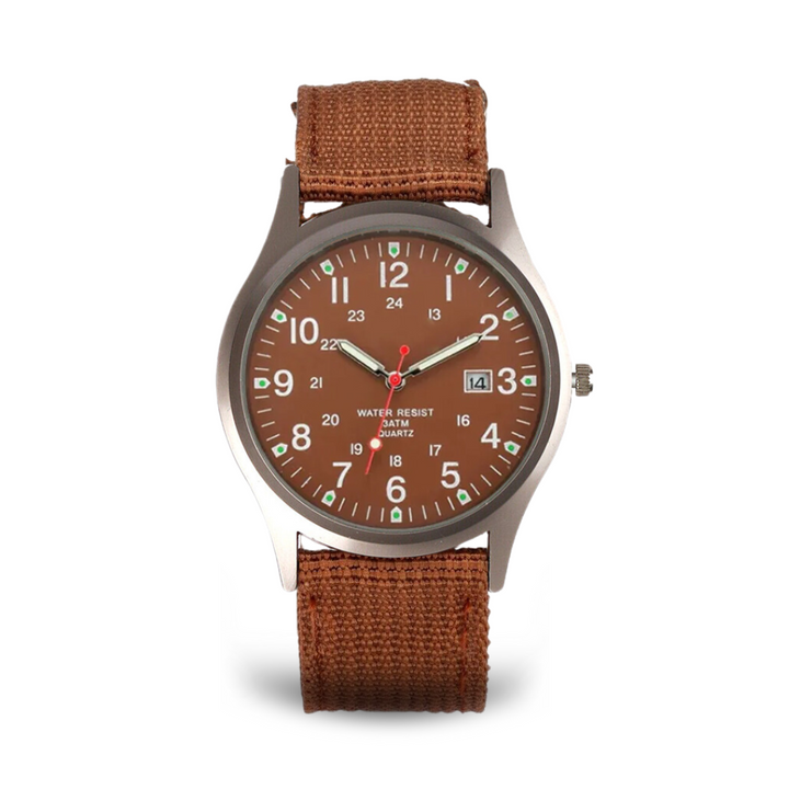 Casual WATCH WITH STRAP™ – Military-Inspired Watch for Everyday Use