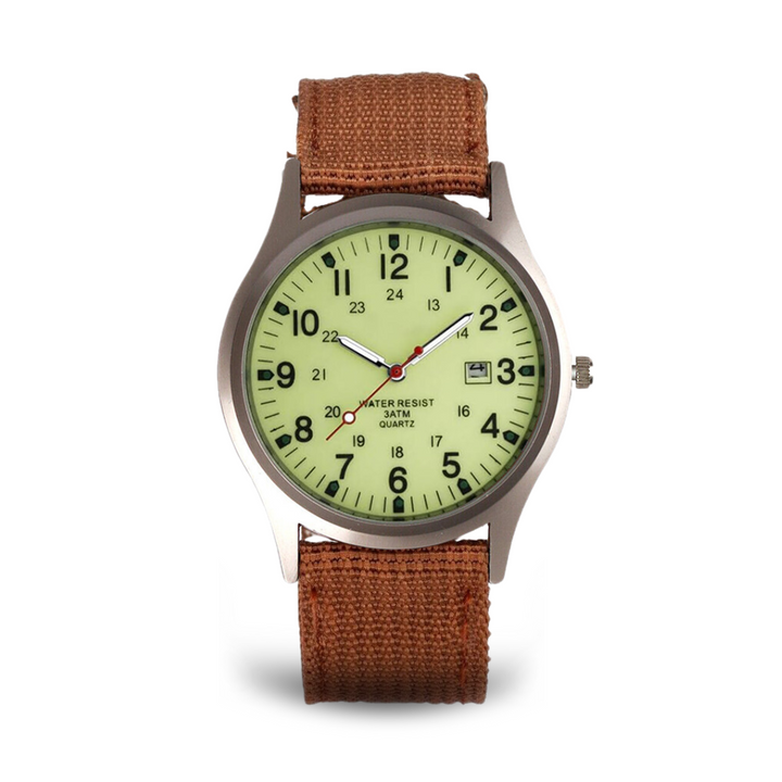 Casual WATCH WITH STRAP™ – Military-Inspired Watch for Everyday Use