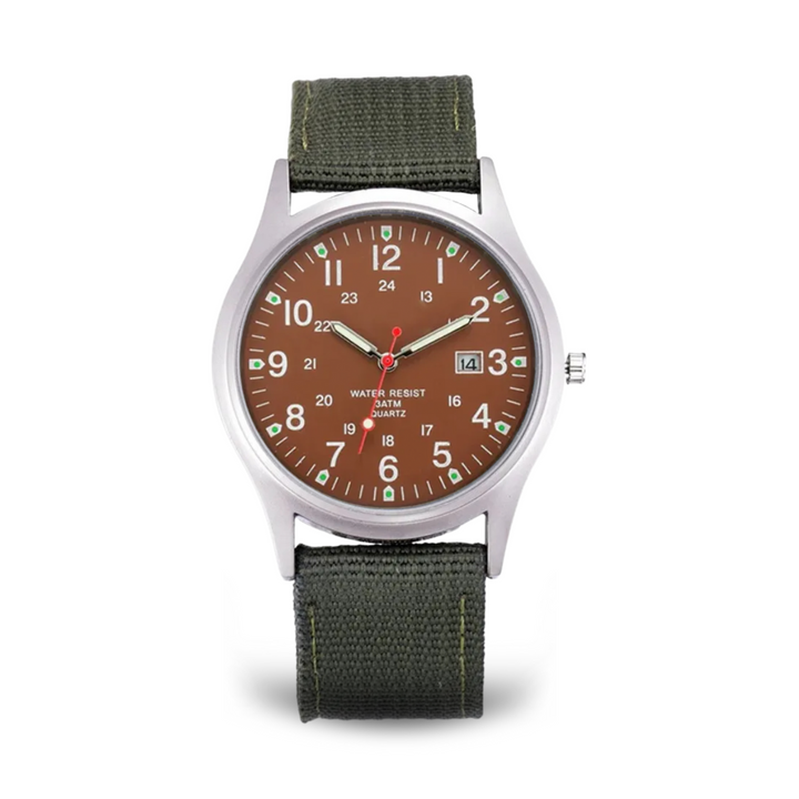Casual WATCH WITH STRAP™ – Military-Inspired Watch for Everyday Use