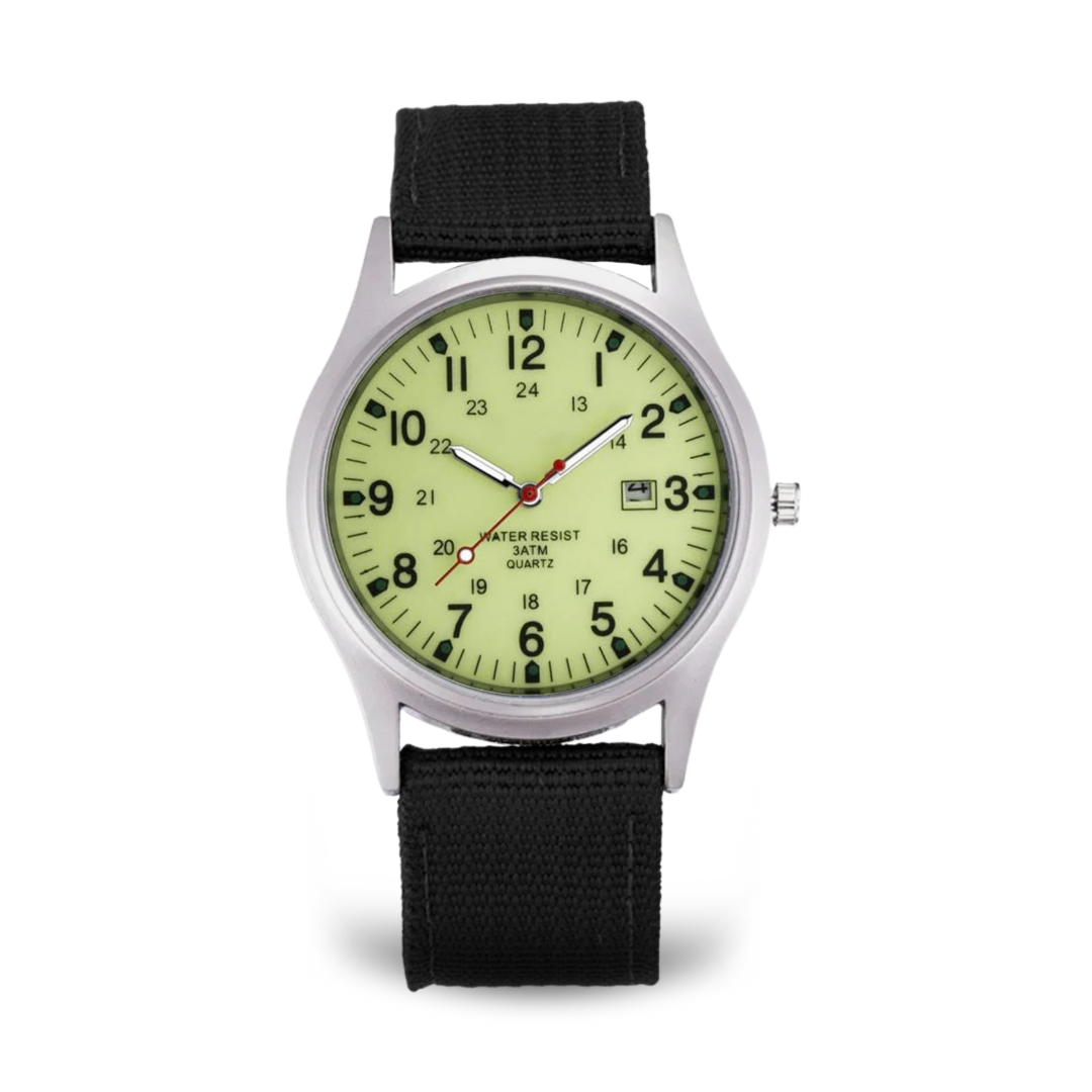 Casual WATCH WITH STRAP™ – Military-Inspired Watch for Everyday Use