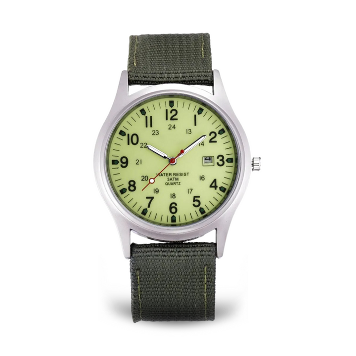 Casual WATCH WITH STRAP™ – Military-Inspired Watch for Everyday Use