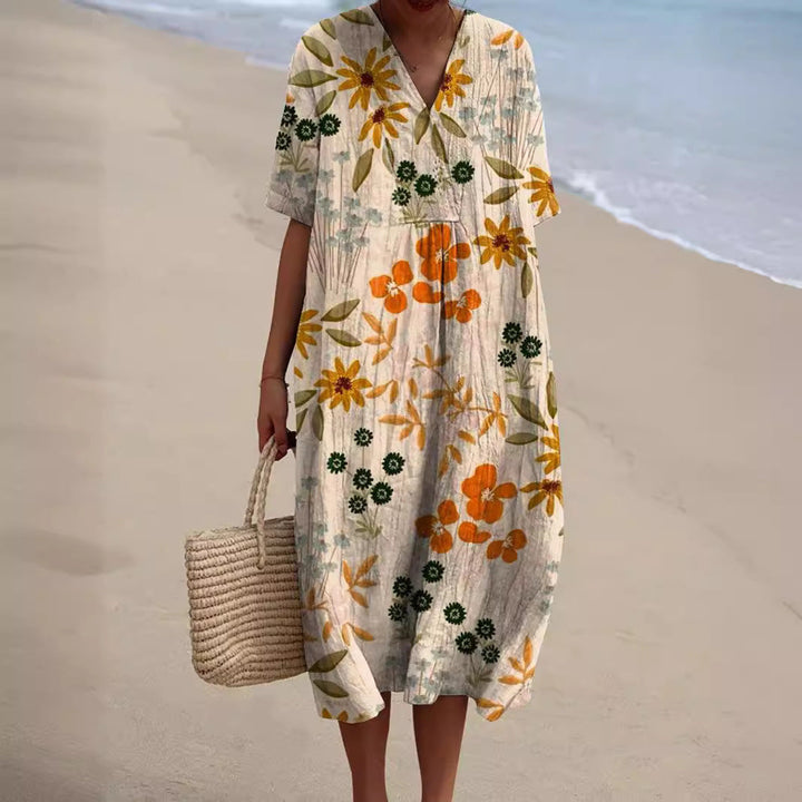 Nicka™ | Dress with Vibrant Floral Print