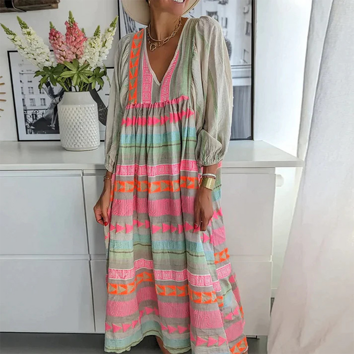 Amelia™ – Comfortable Boho Dress