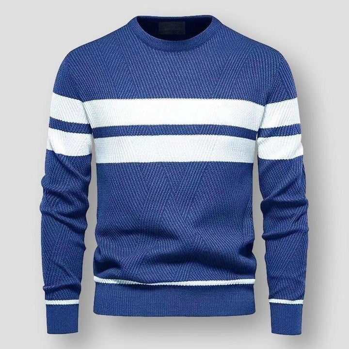 ALIX | STRIPED KNITTED SWEATER