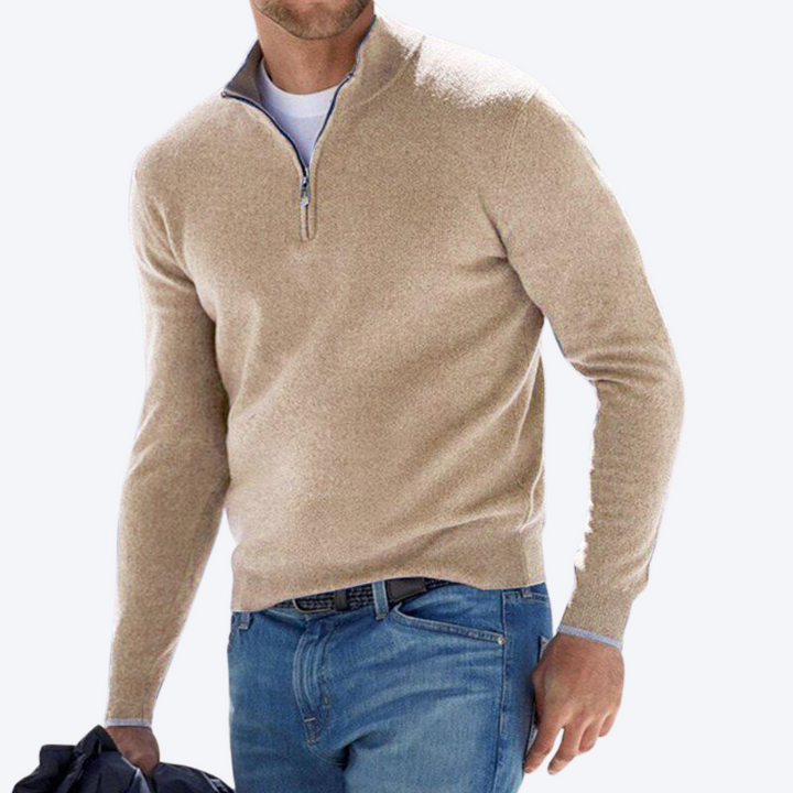Nova™ | Zip-Up Knit Sweater