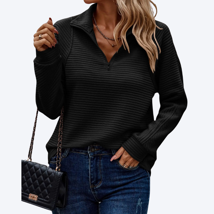 Elise | Elegant V-Neck Sweater