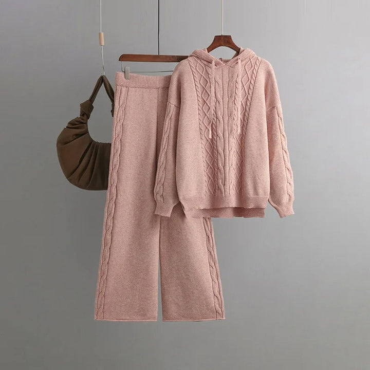 ROSALINDA – Super Comfortable Oversized Knitted Suit Set