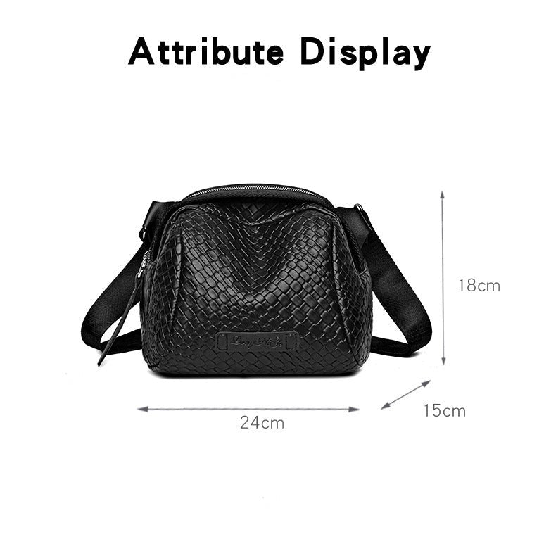 Rosa™ - Handmade Leather Crossbody Bag