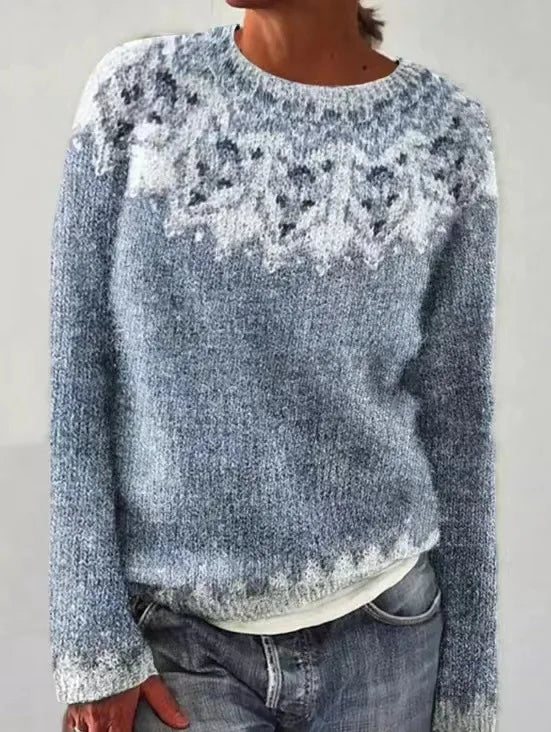 Brigid Retro Fall Sweater