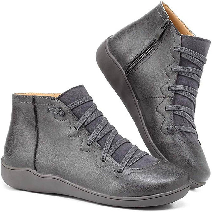 Nina™ - Trendy Orthopedic Ankle Boots in Vintage Style