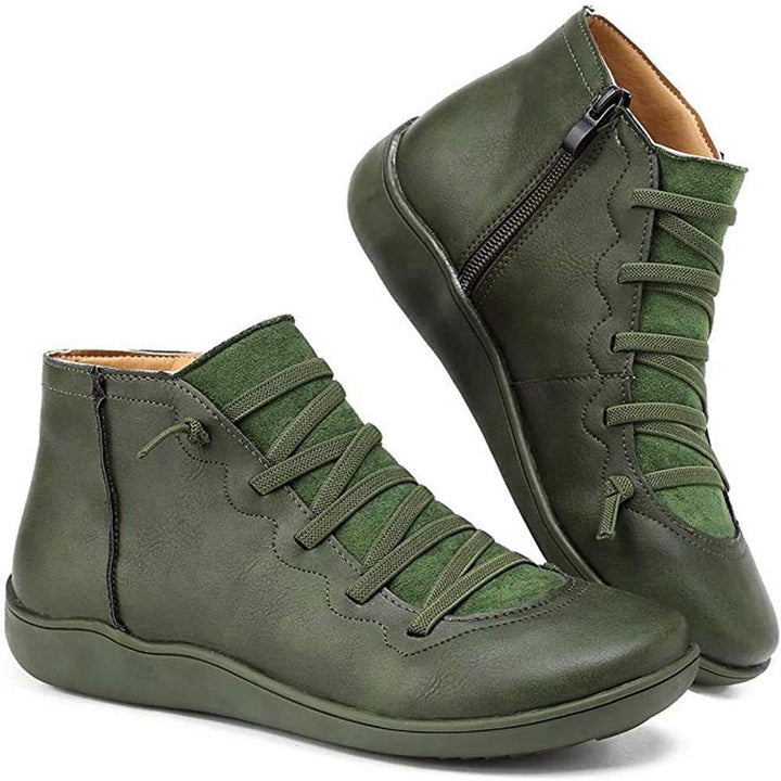 Nina™ - Trendy Orthopedic Ankle Boots in Vintage Style