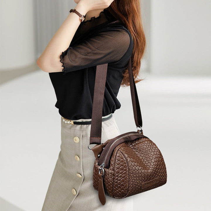 Rosa™ - Handmade Leather Crossbody Bag