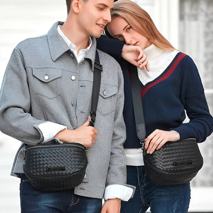 Rosa™ - Handmade Leather Crossbody Bag
