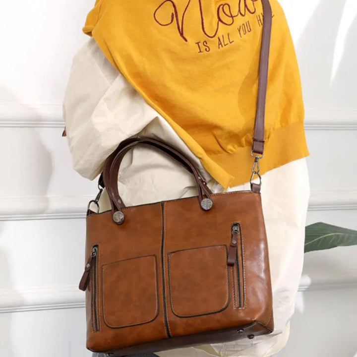 Amanda | Leather Crossbody Bag