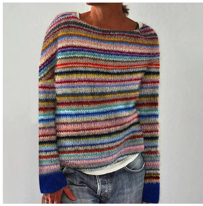 Brigid Retro Fall Sweater