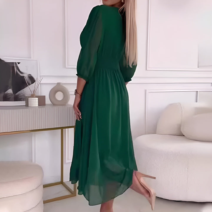Sasha™ | Timeless Chic Midi Dress