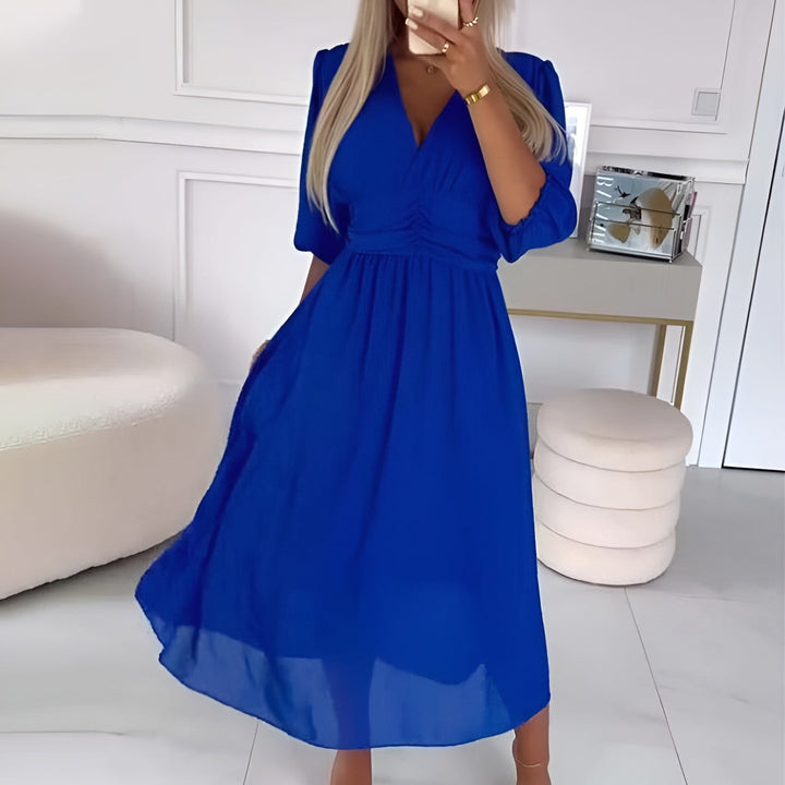 Sasha™ | Timeless Chic Midi Dress
