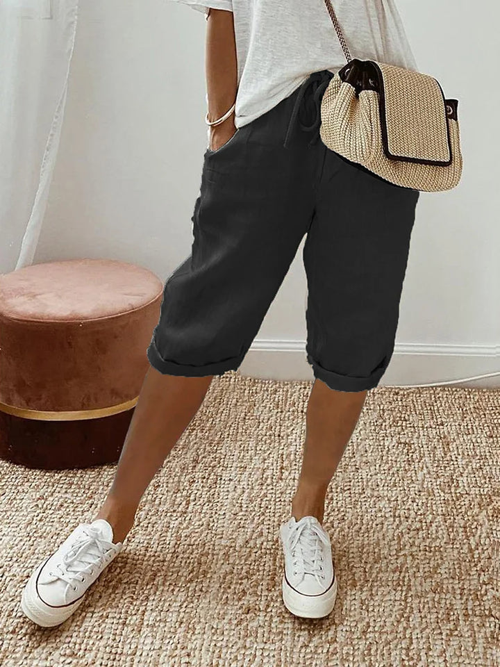 Kiwi Comfort | Linen and Cotton Shorts